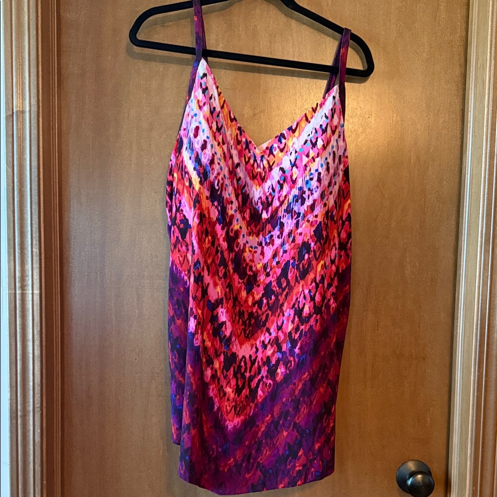 Vibrant Multicolor Tankini